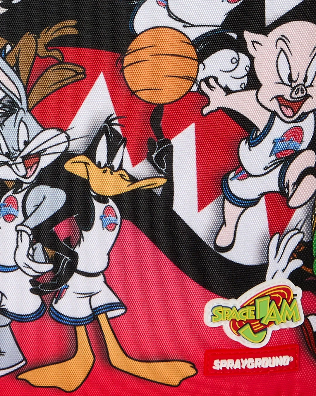 Sprayground SPACE JAM Slam Dunk Backpack🔥New Black Bookbag Kids School Bag