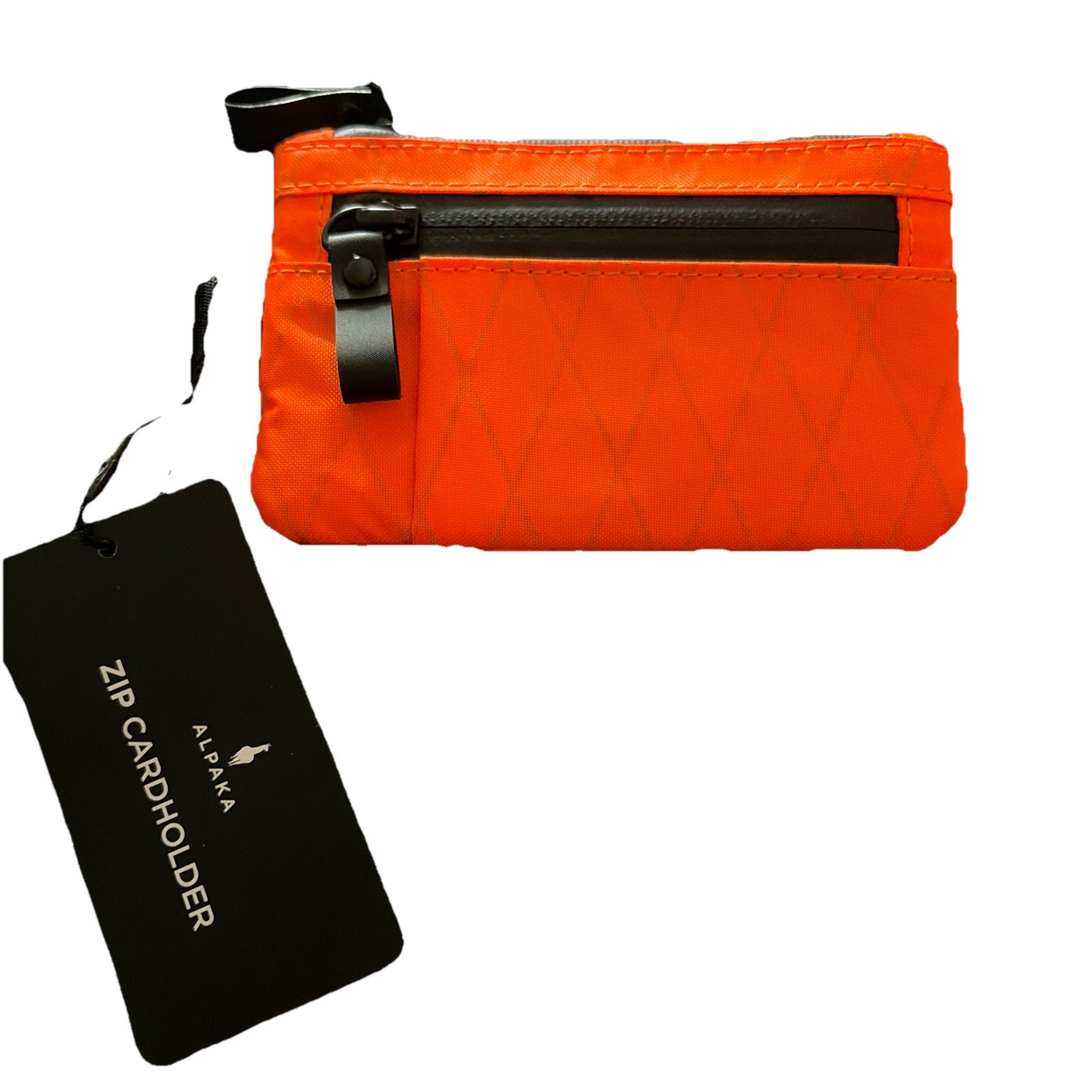 Alpaka Zip Cardholder Bright Orange X-Pac VX21