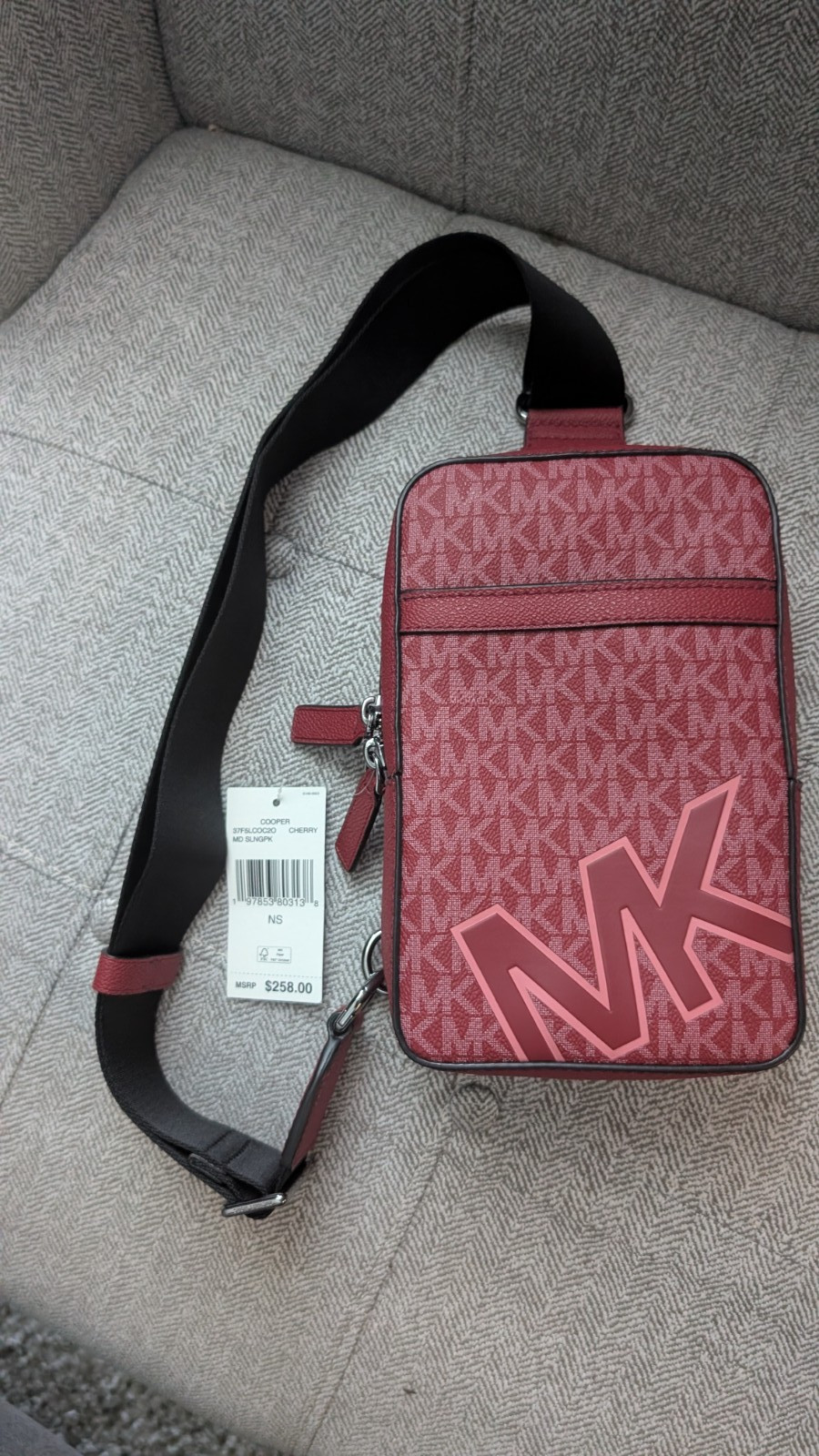 michael kors red bag nwt new crossbody