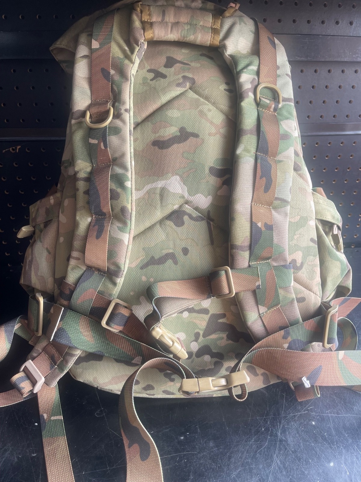 Large KITCHEN SINK type BACKPACK Tan Multicam Military Camo Tactical Gear Bag