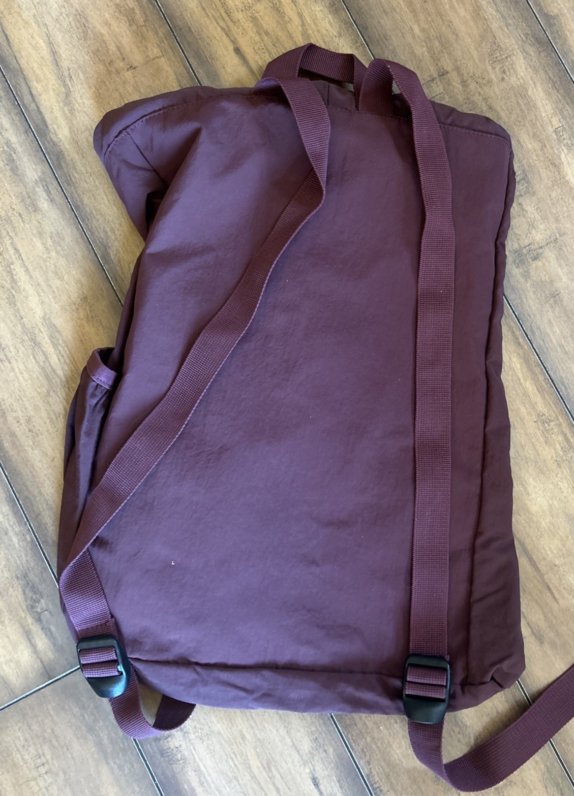 ALL IN MOTION CINCH BACKPACK – Water Repellent, Burgundy