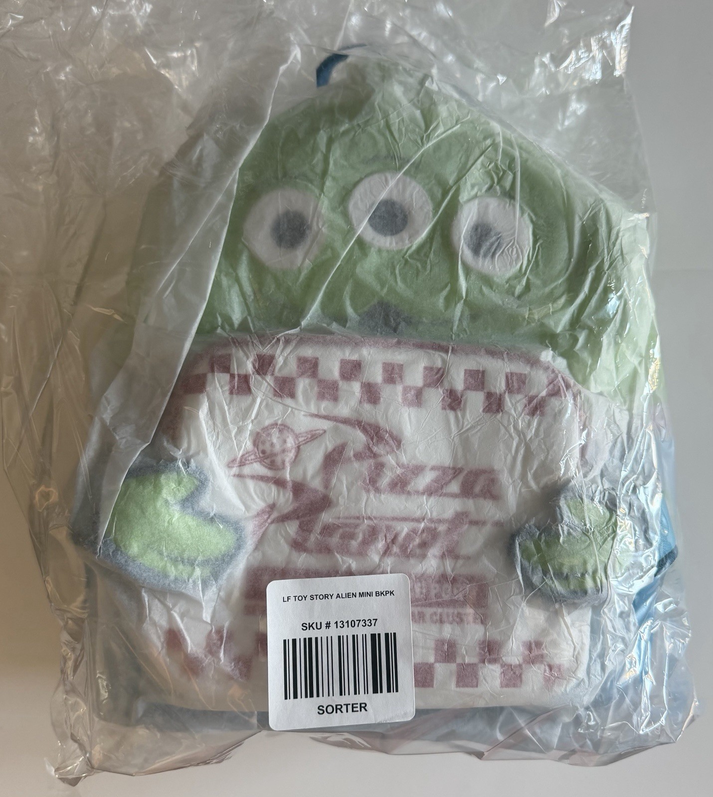 Disney Toy Story Alien Pizza Planet Mini Backpack
