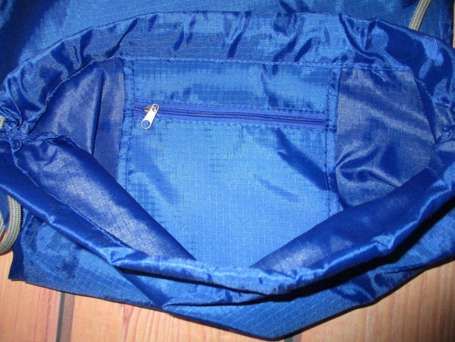 AMERICAN EAGLE BLUE DRAWSTRING BAG SACK PACK BACKPACK