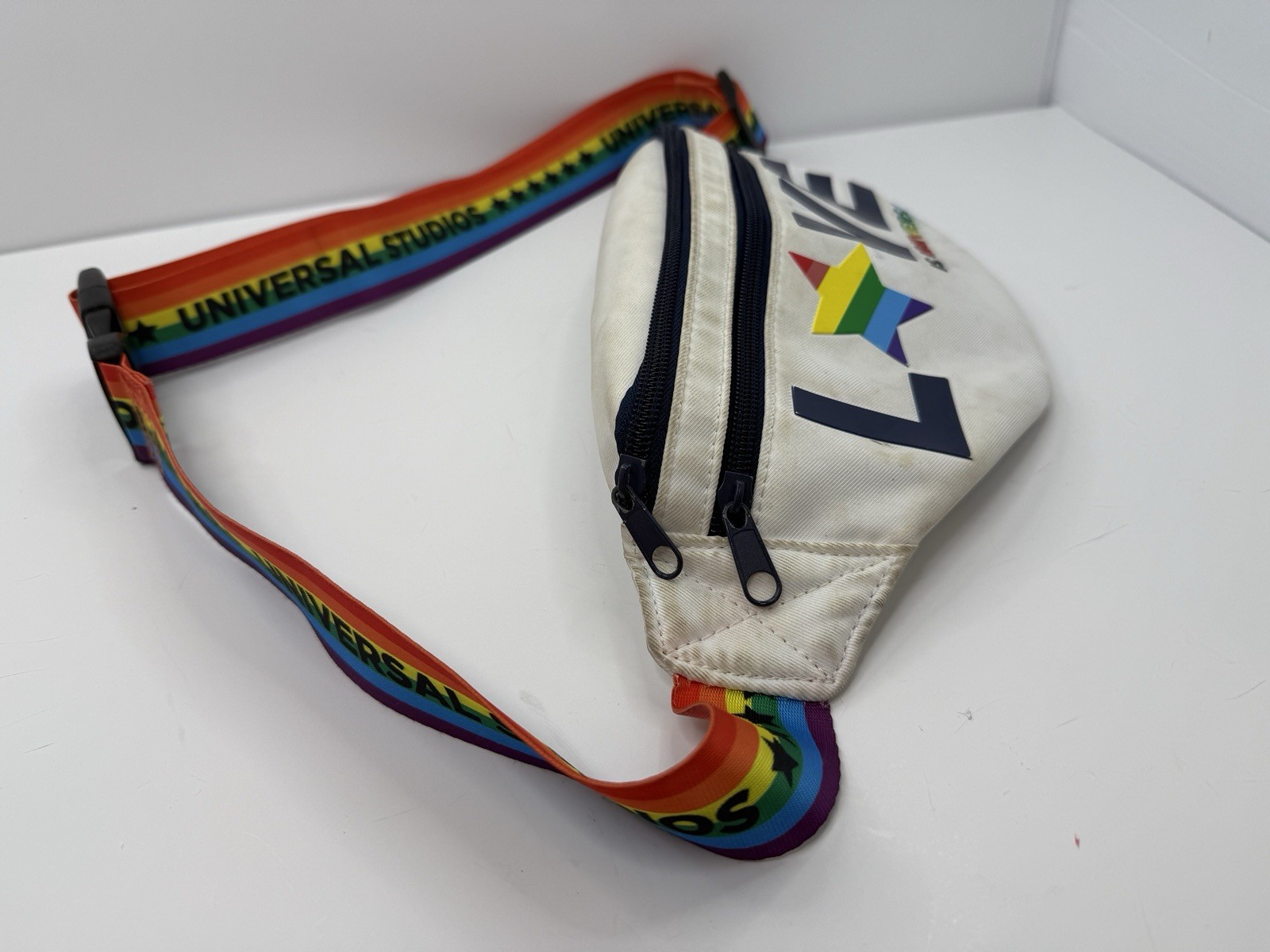 Universal Studios LOVE Pride Rainbow Waist Hip Fanny Pack Crossbody