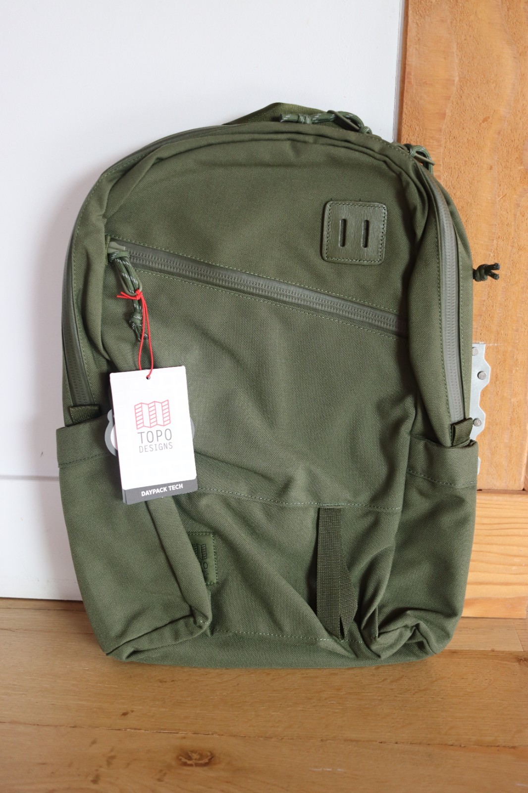 Topo Designs Daypack Tech Olive 21L New Tags Waterproof Laptop Backpack USA Made