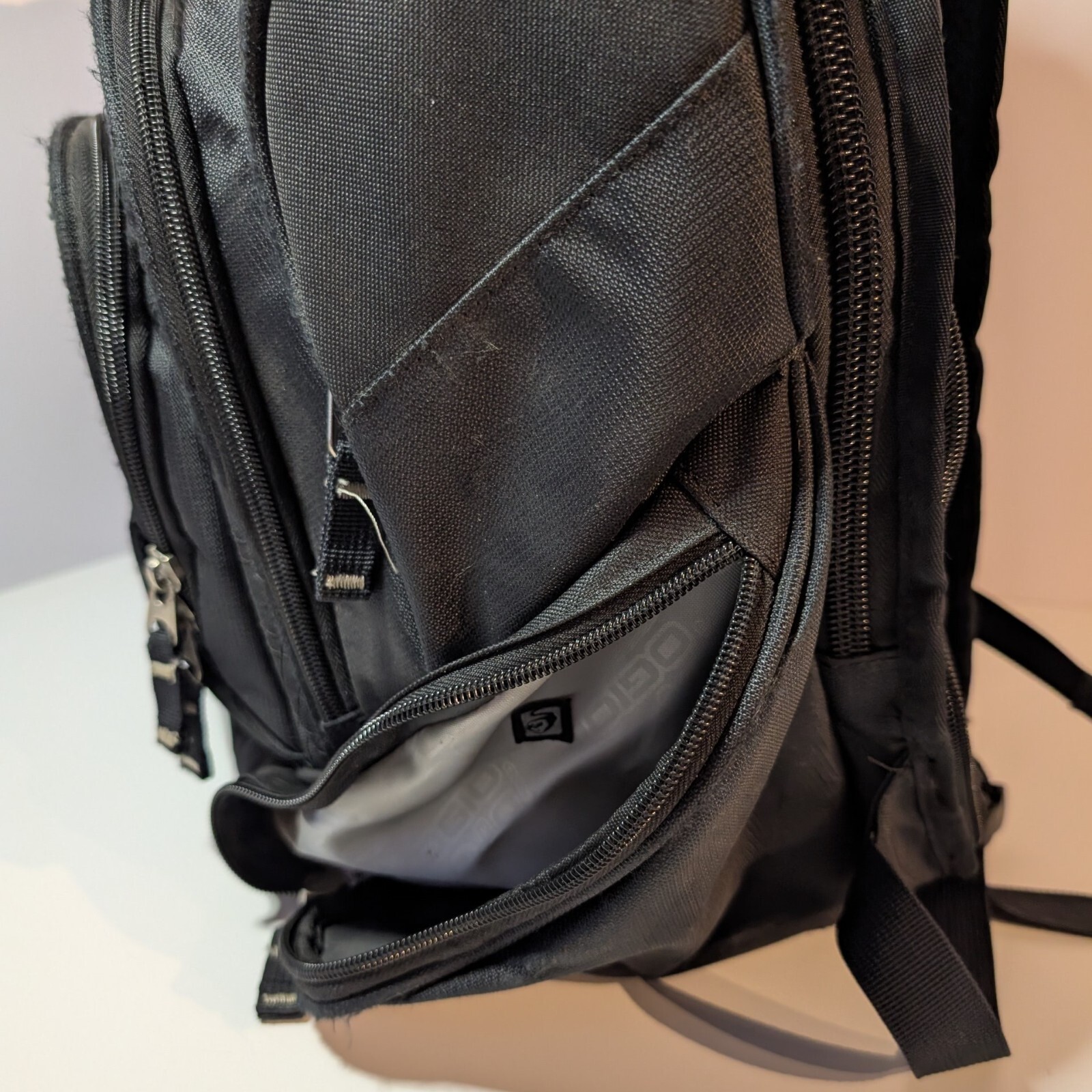 Union Pacific Ogio Mastermind Backpack, Black, Embroidered Logo, Utah, Railroad