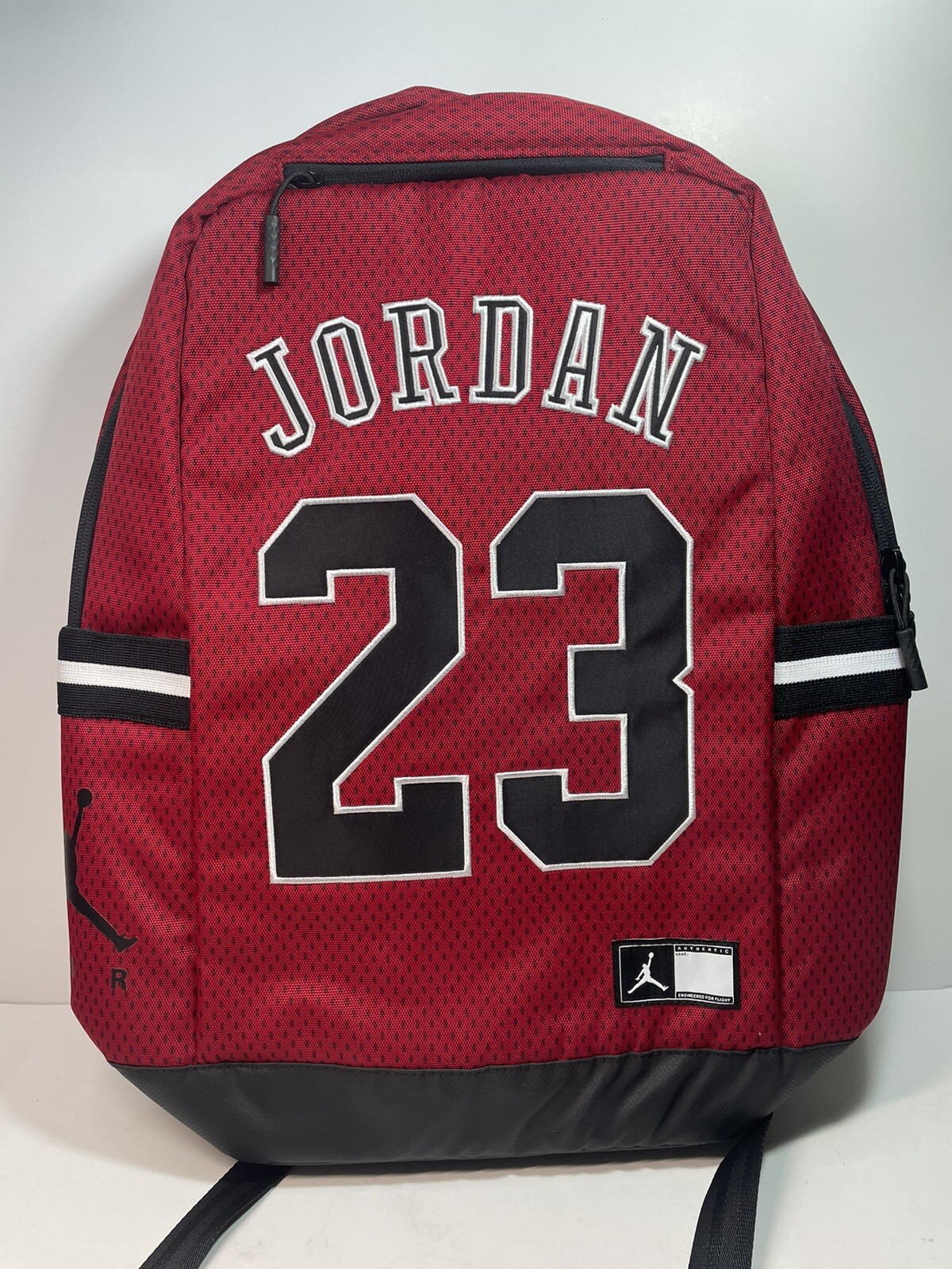 JORDAN “CHICAGO BULLS 23 JERSEY” Backpack #9A0419 R78 Brand New