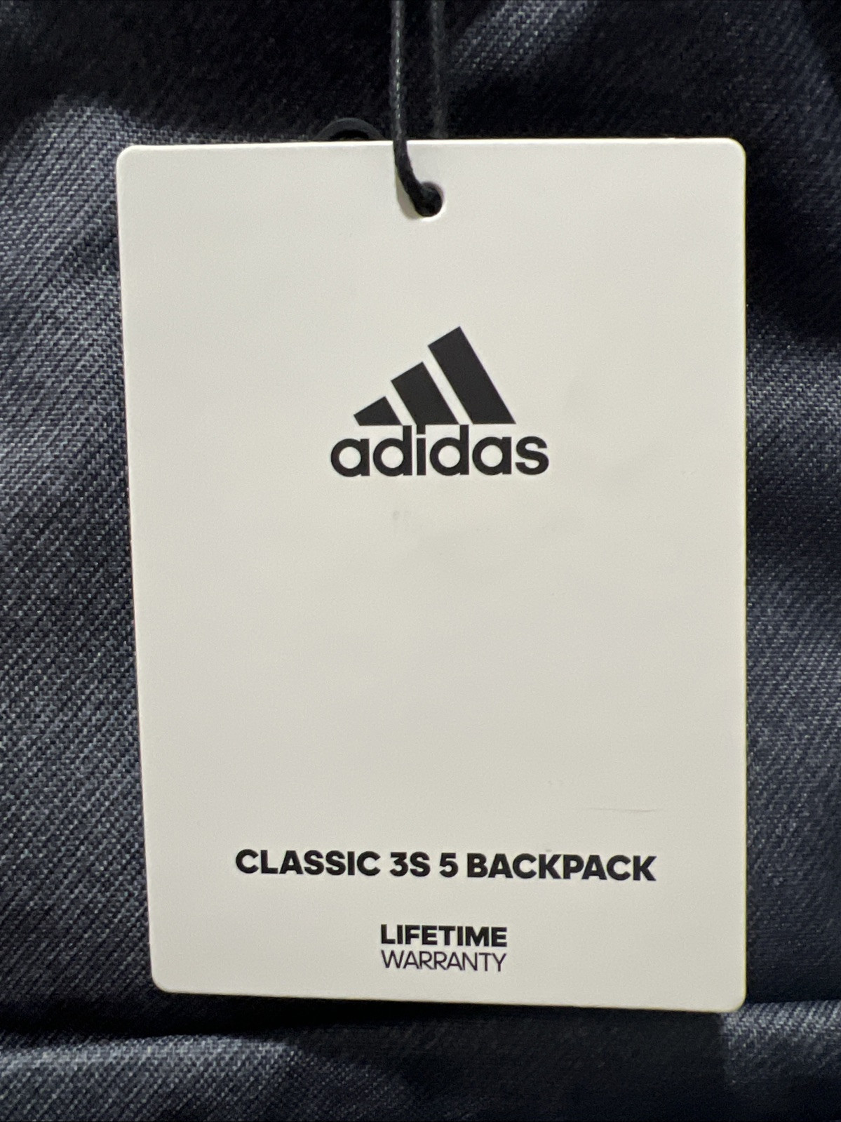 Adidas Classic 3S 5 Backpack NWT Gray And Black