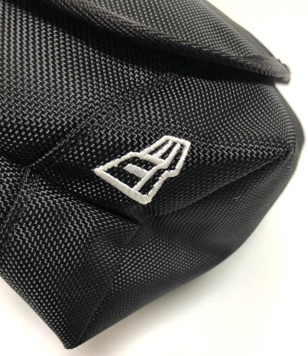 NEW ERA Shoulder bag Polyester Black for Men Plain Logo patch Tracking USE