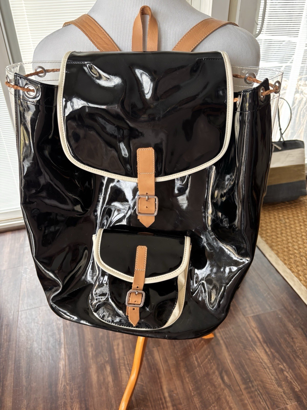 Harper Ave Backpack Clear Heavy Duty Full Size See Through Plastic