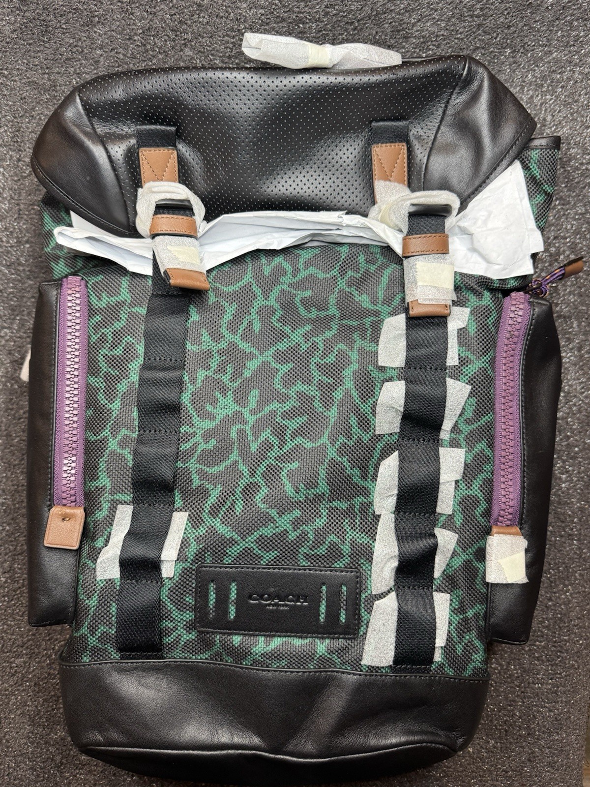 Disney X Coach – Ranger Backpack With Wavy Animal Print -New With Tag – Sold Out