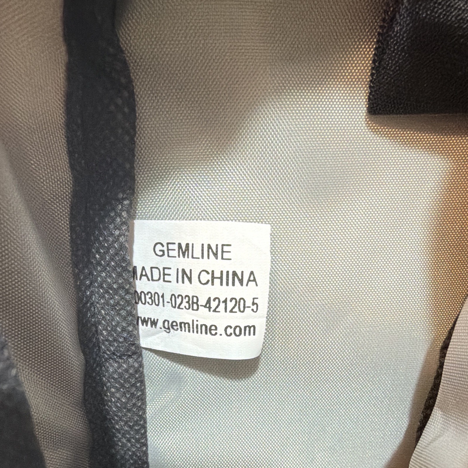 Michelin Bibendum VTX Backpack Gray Black Multi Pocket Adjustable Strap Gemline