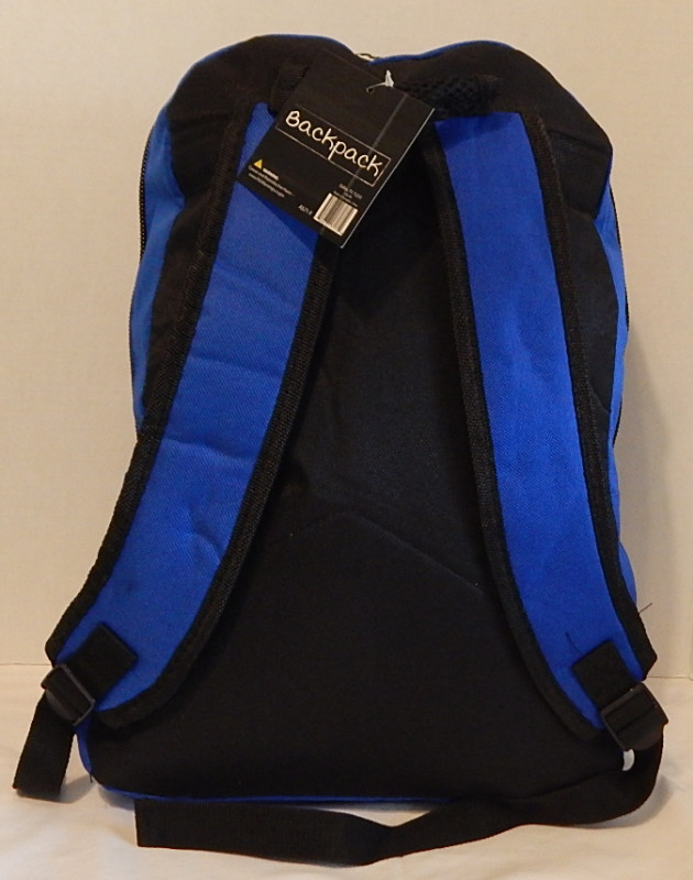 Backpack by Moda West Artic Star Royal Blue Headphone Port 17 x 12 x 6