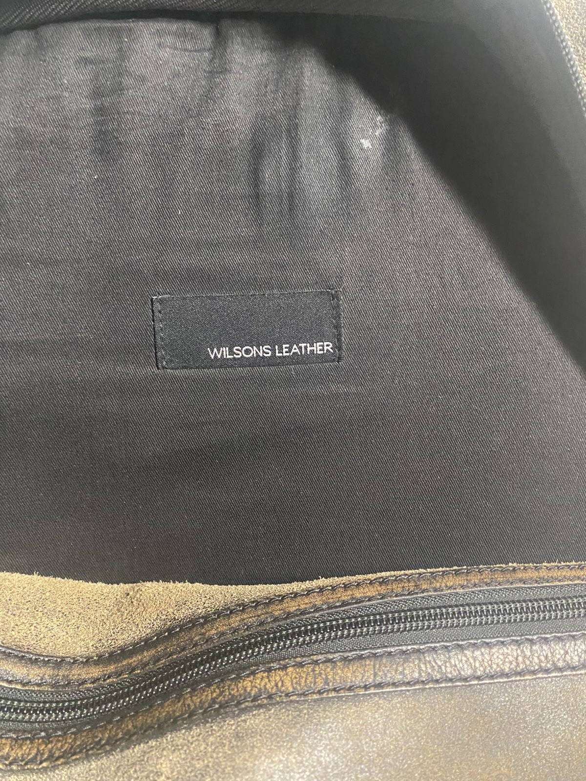 Wilson’s Leather Suede Leather Backpack Laptop Bag Business Travel