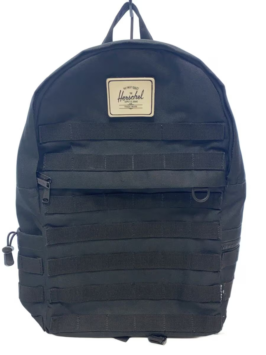Herschel × BEAMS Exclusive Military Backpack Black (Solid Color)