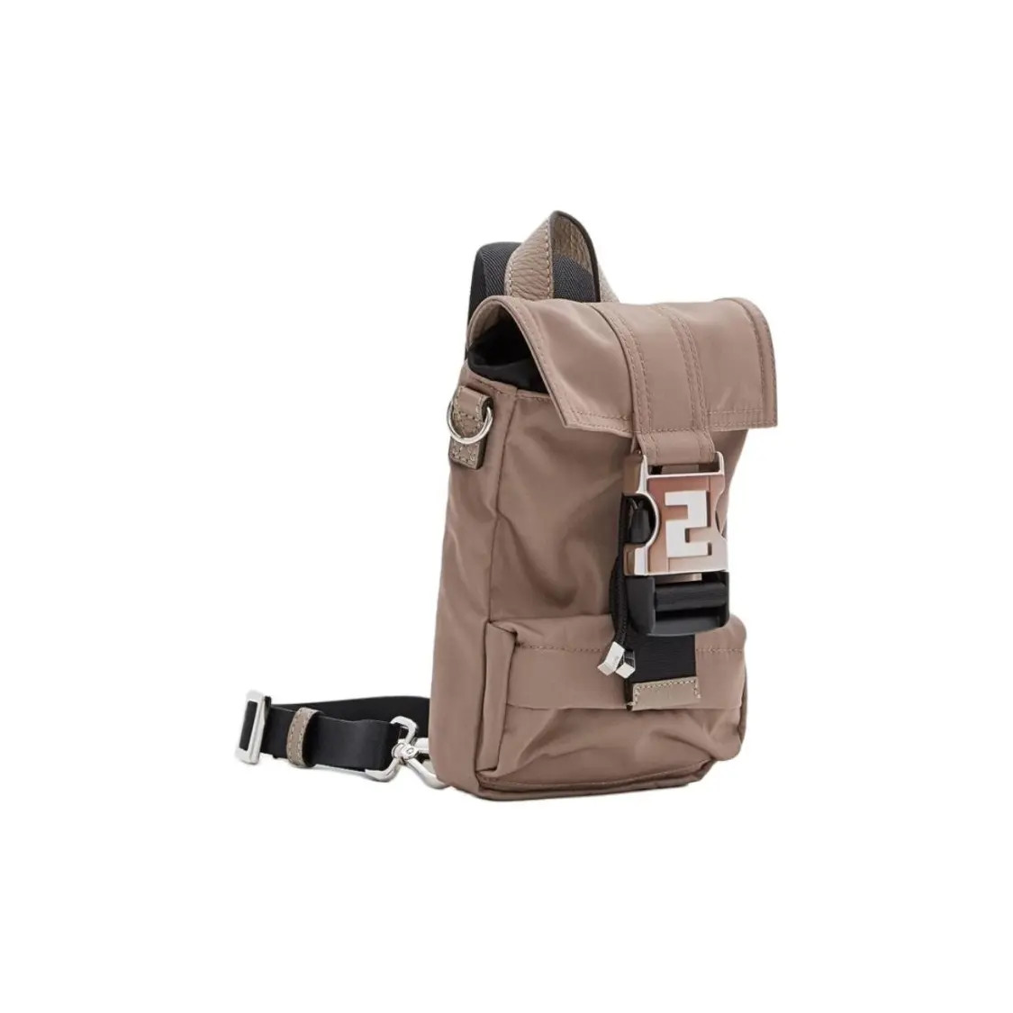 FENDI Buckle Closure Backpack Chest Bag Men’s 5.5x1x7.1 in