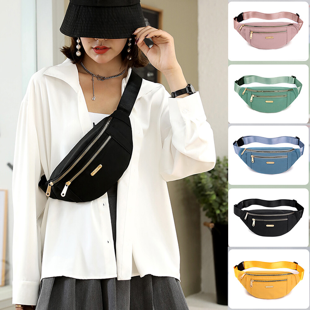 1/2 Pcs Fanny Packs Crossbody Waist Bags for Women Men Crossbody Waterproof US