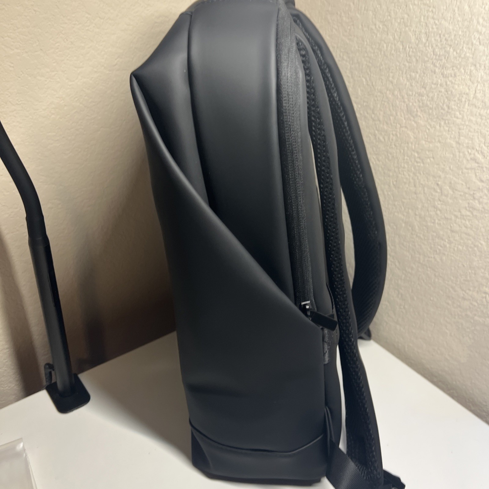 KLON Matte Coated Black Backpack Japan Minimalist Water-Resistant