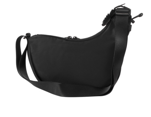 Onitsuka Tiger Small Messenger Bag Black Shoulder Bag Tiger Charm 3183B104