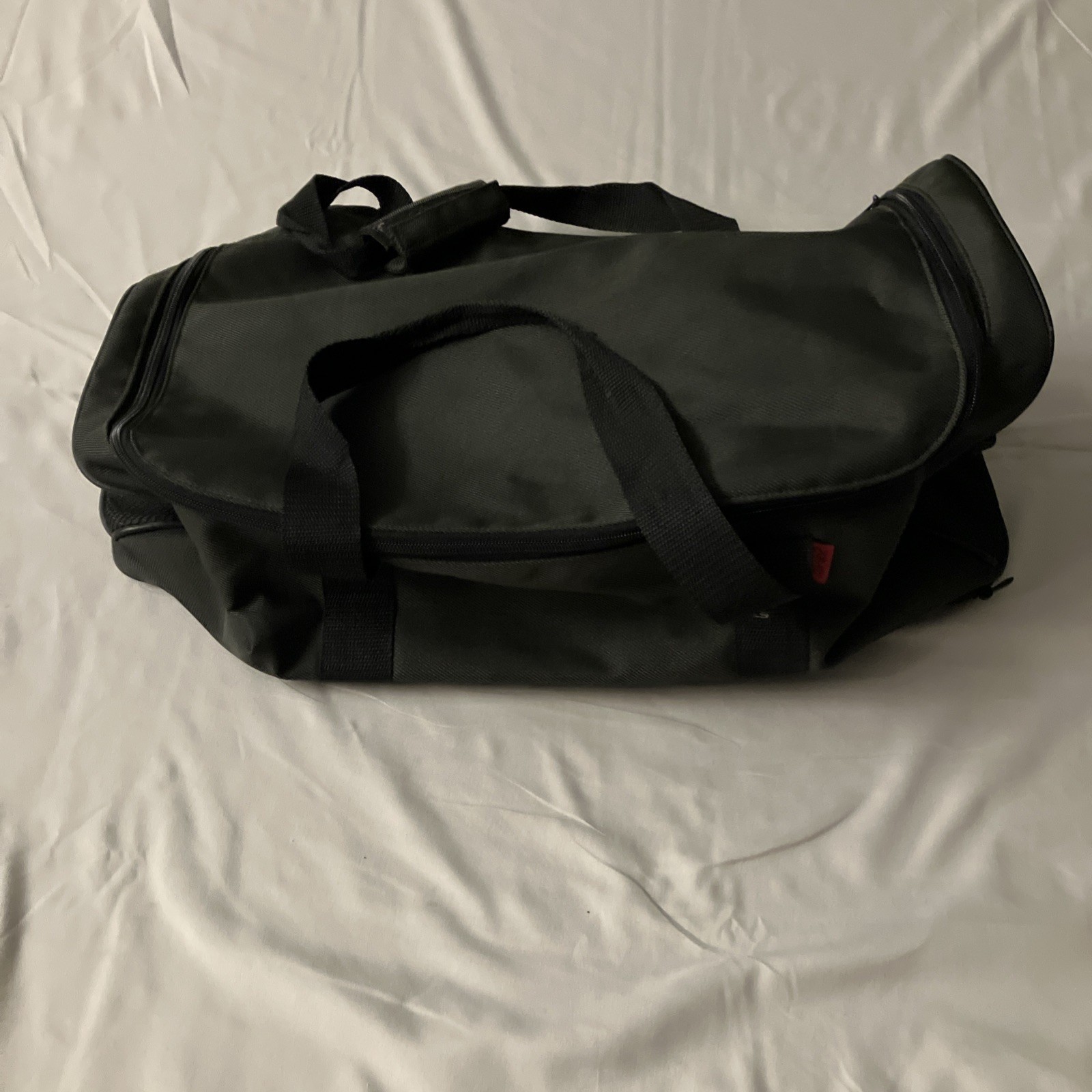 Hugo Boss Green Duffel Bag (21×15 Inch) Travel Gym Trip Carry On Handles