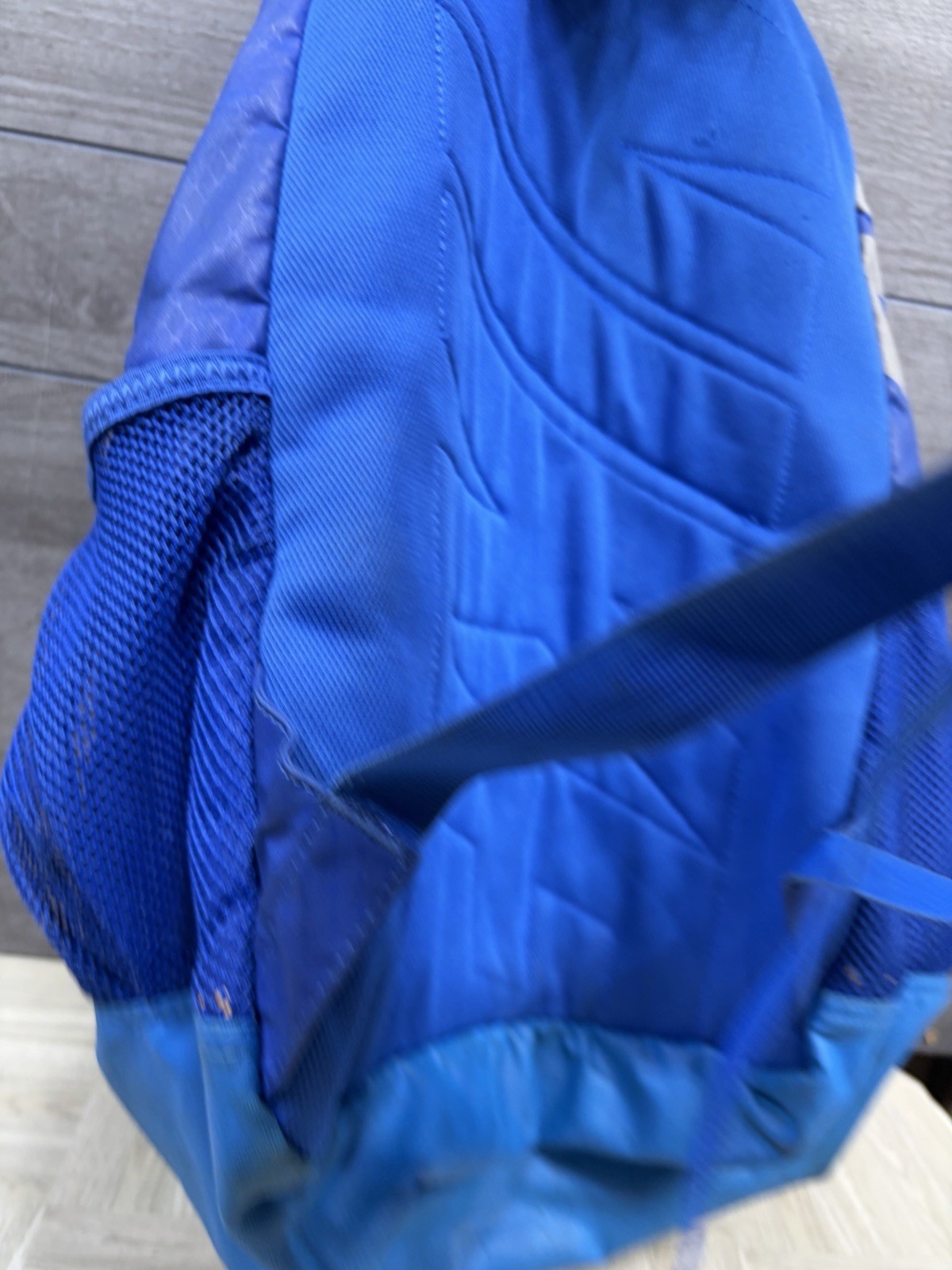 Nike Max Air Vapor Backpack Blue Mens Athletic Training School Bag Bookbag