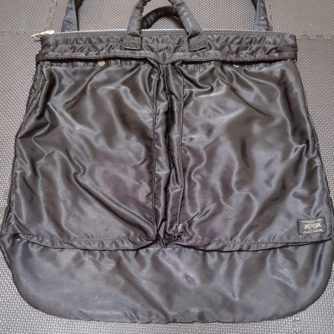 Authentic PORTER Yoshida Kaban Black 2Way Helmet Bag Men’s Shoulder Bag 48cm Lar
