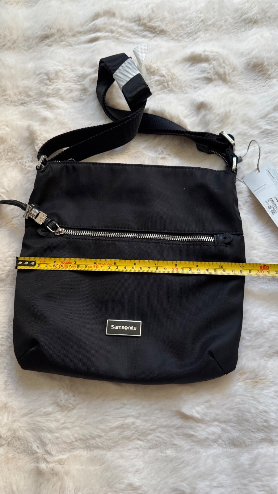 SAMSONITE crossover size M Karissa bag black crossbody sports classic casual new