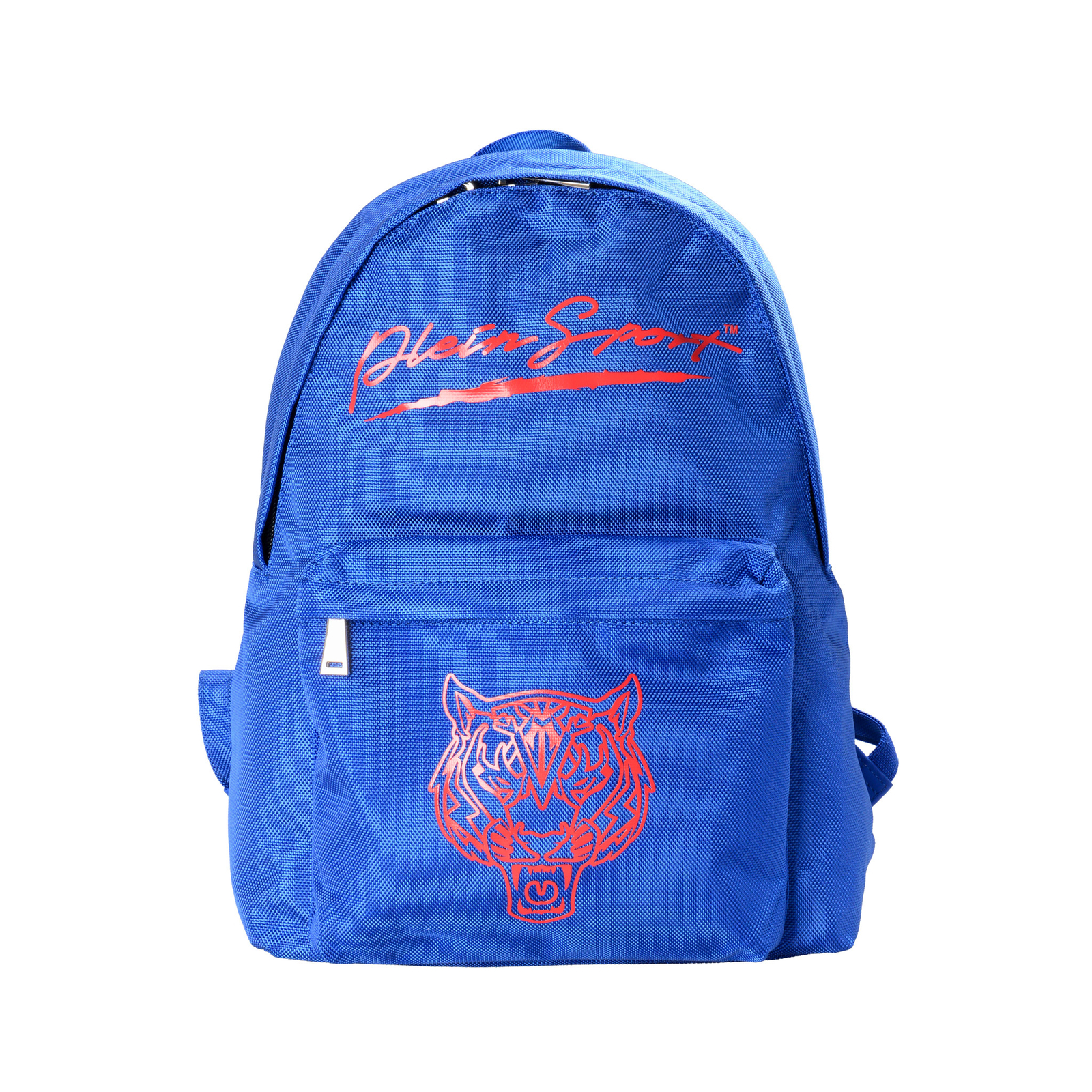 Plein Sport Unisex Logo Print Bright Blue “ZAINO EASTPAK” Backpack Bag