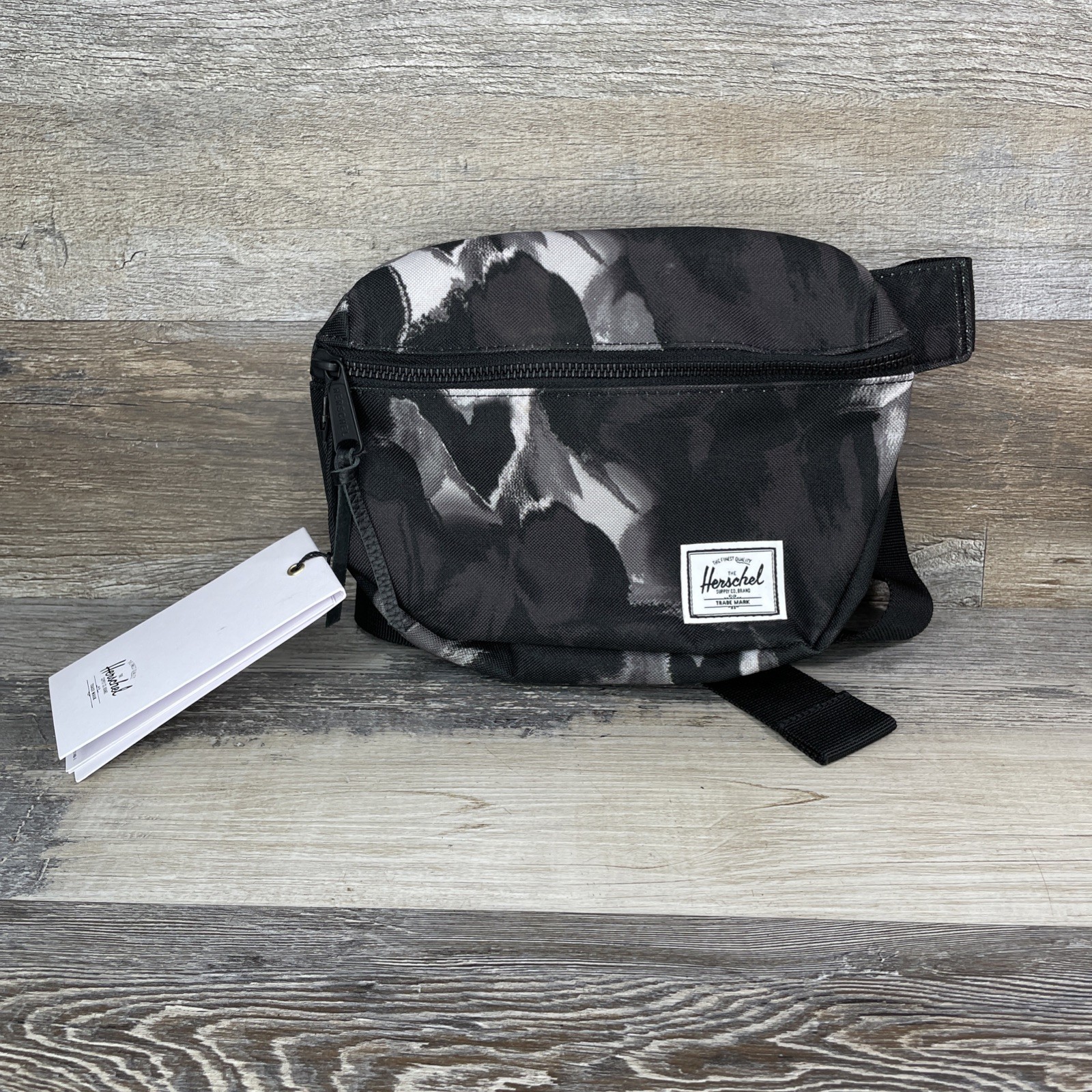 Herschel Waist Fanny Pack Fifteen 2L Dyewash black New With Tags