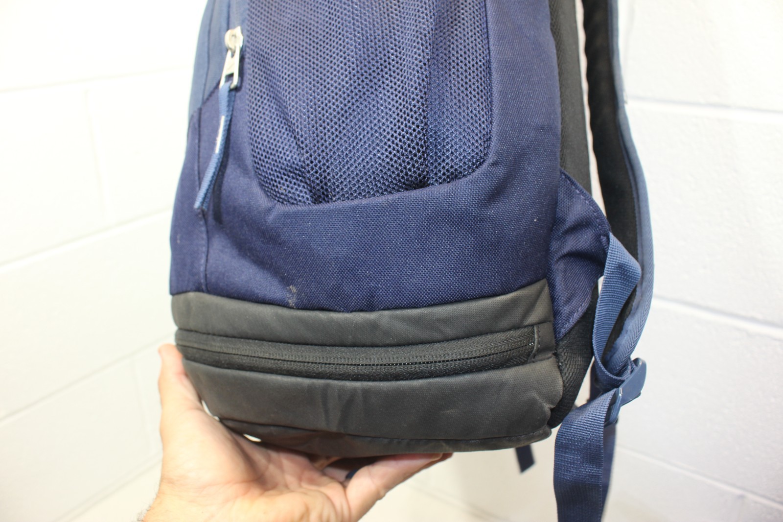 Nike Hoops Elite Max Air Team Backpack Blue Triple Zip BA4880-441 Basketball GUC