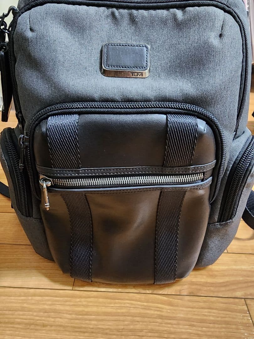 TUMI Alpha Bravo Nellis Backpack Gray Used 14x16x6.5 inches