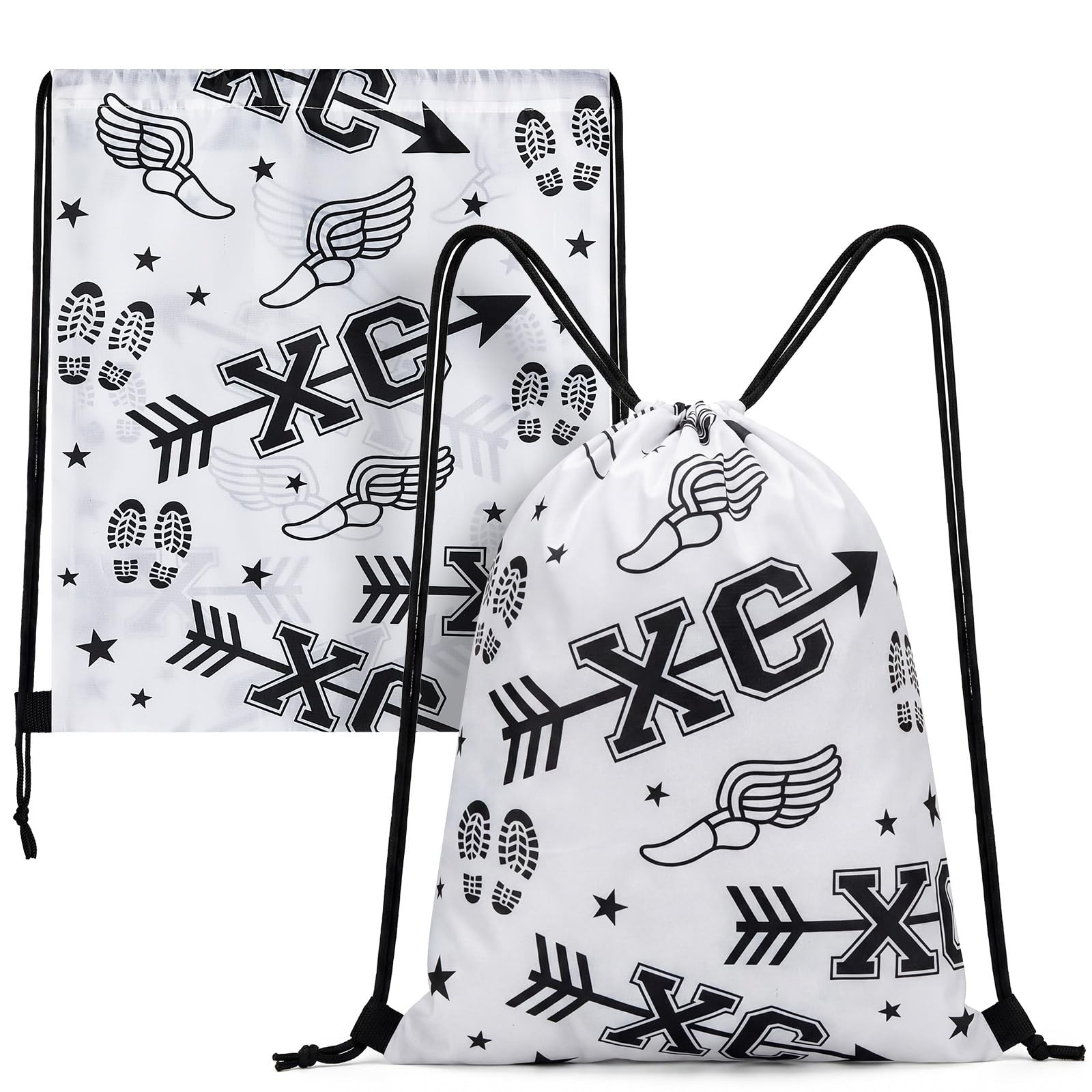 1 Pack Cross Country Drawstring Backpack Running Lover Gift, Track and Field …