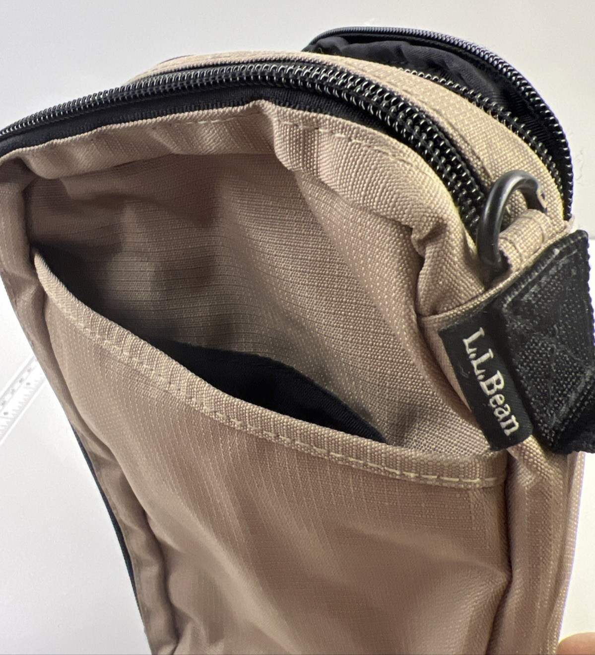 L.L. Bean Billfold/Storage Rectangle Canvas/Nylon Storage Bag VTG