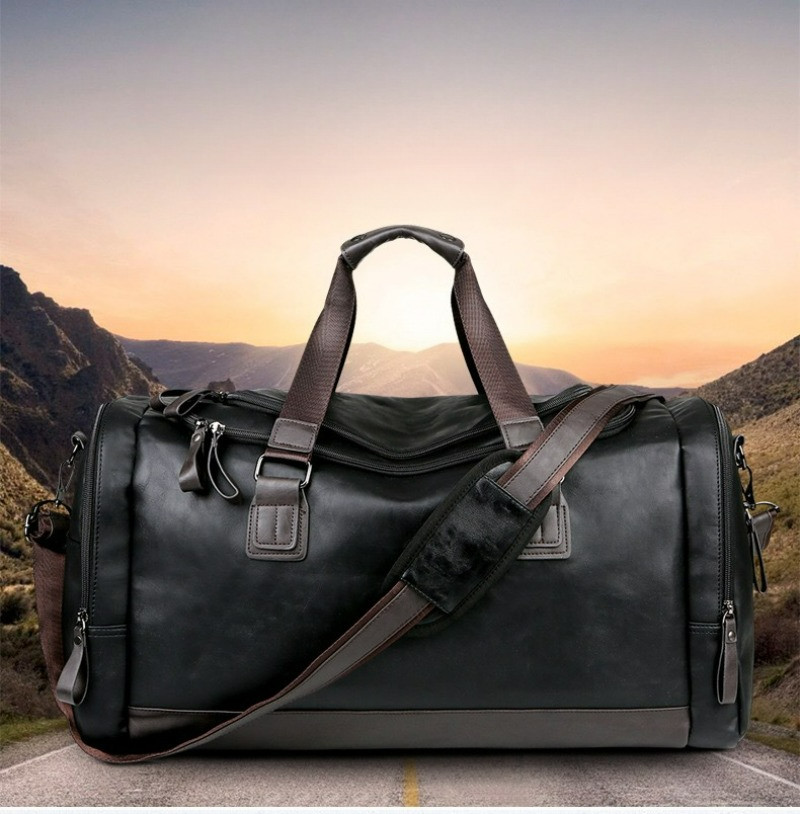 Men’s Large Capacity Multifunctional Business Travel Bag Handbag Shoulder Bag
