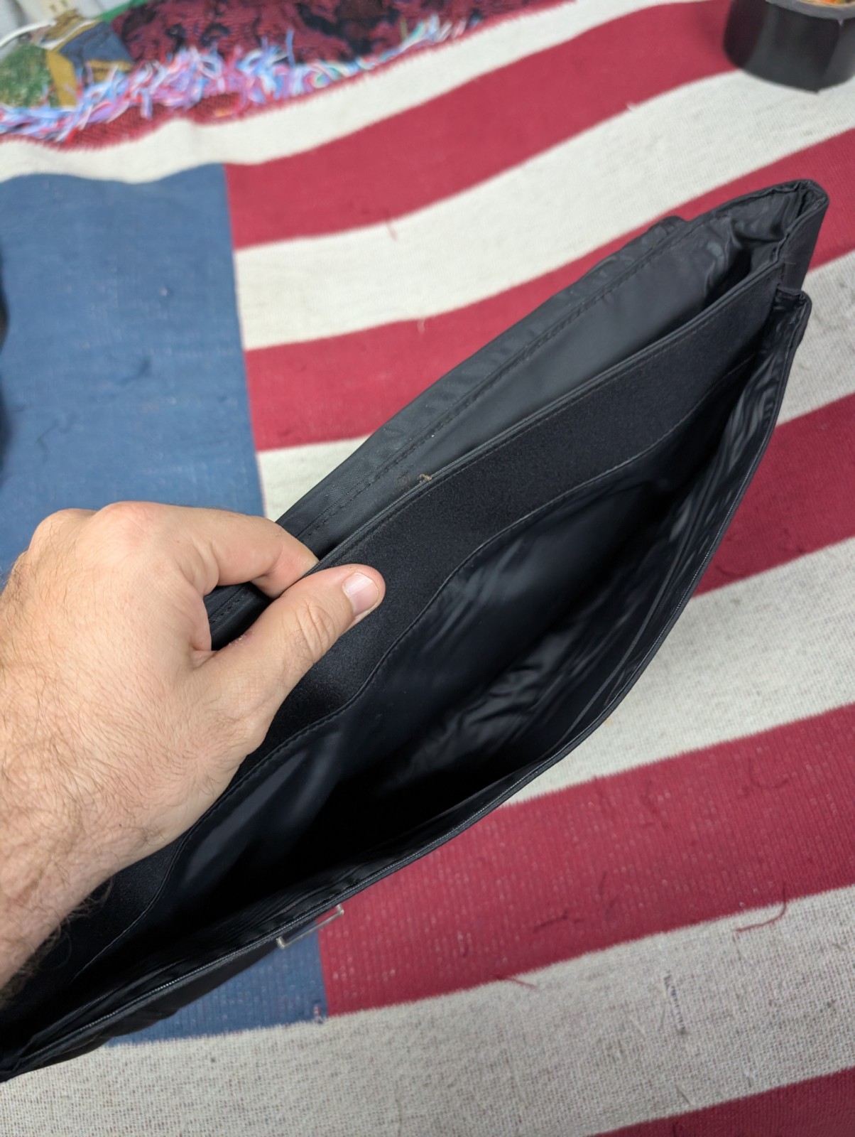 Serviette / Sacoche d’ordinateur Lanvin Parfums Black Messenger Bag