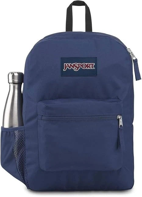 JanSport Cross Town Backpack Color Navy One Size Brand New