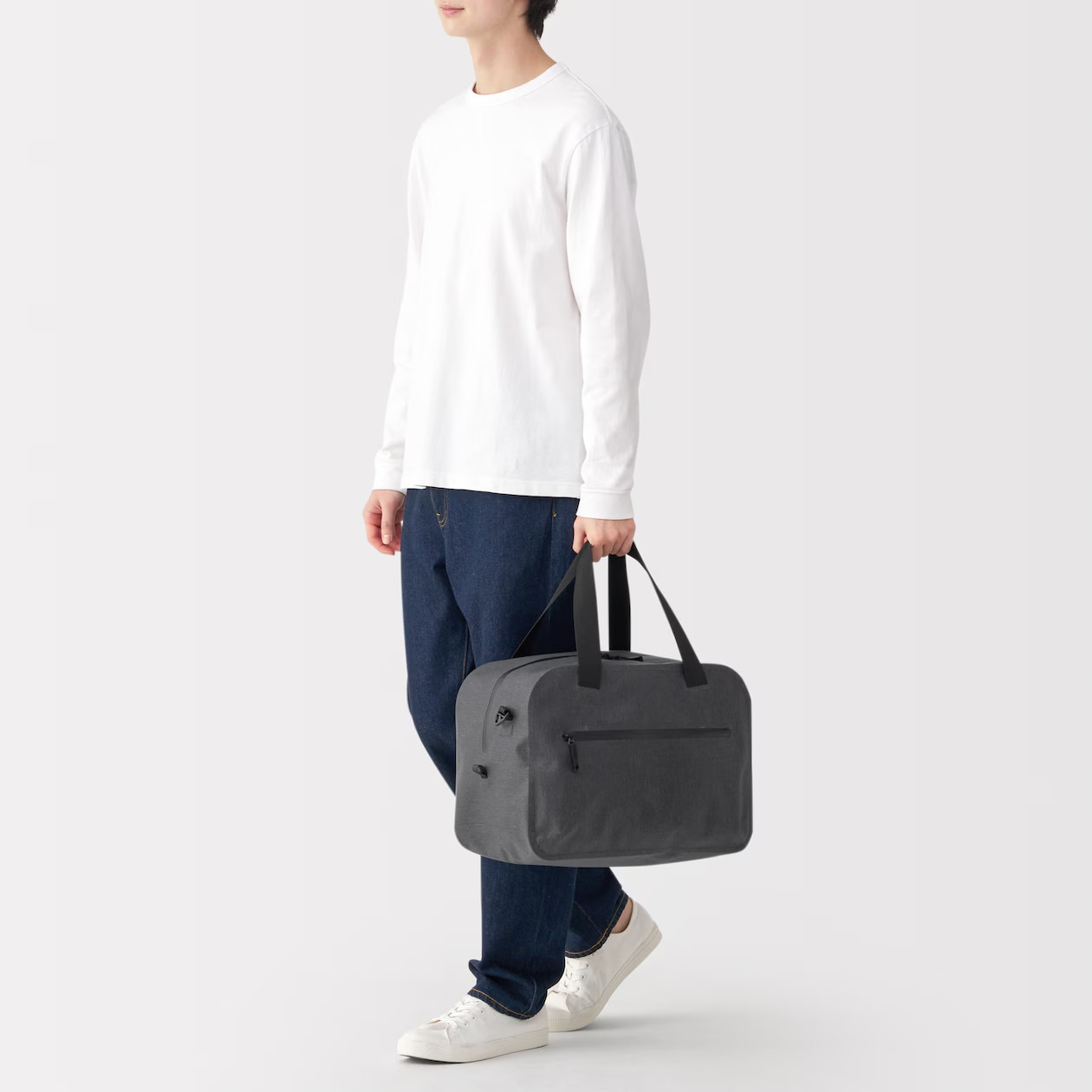 MUJI Water-Resistant Welded Duffel Bag 28-Litter Shoulder Bag Unisex NWT