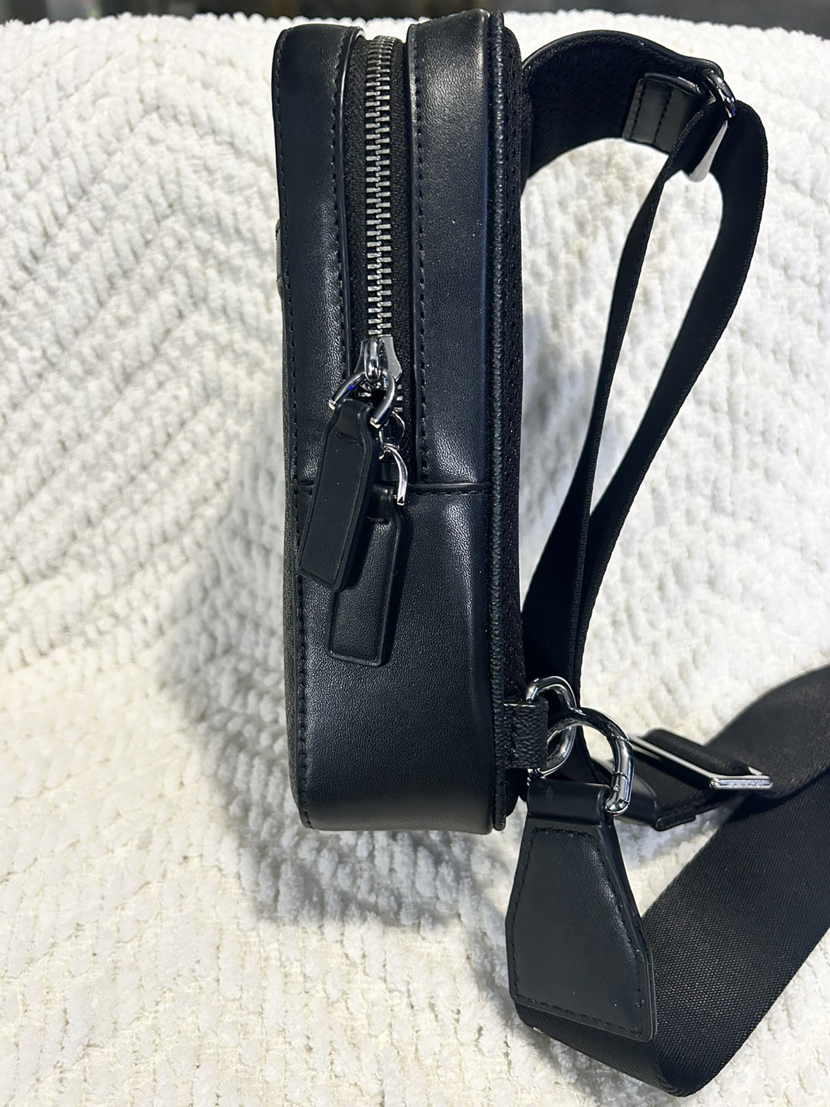 Michael Kors Cooper Men Medium Logo Crossbody Fanny Pack Waist Bag Variation