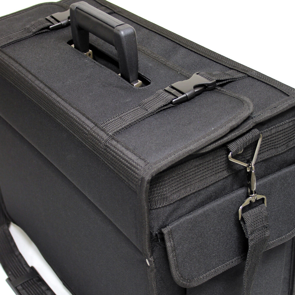 large lawyer salesman catalog sample information file organizer storage case