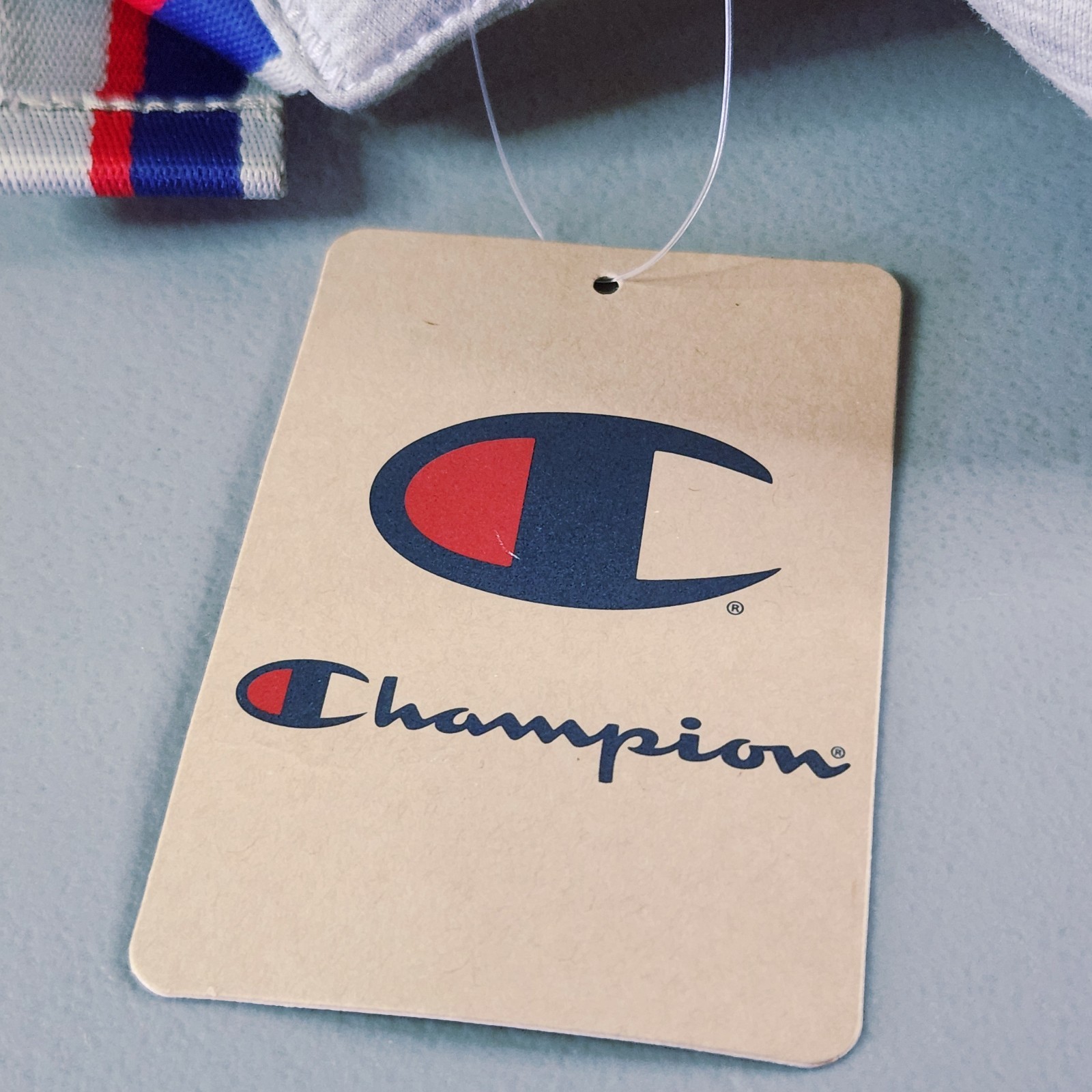 Champion Attribute Gray Jersey Waistbag Fanny Pack NWT Adjustable Striped Strap