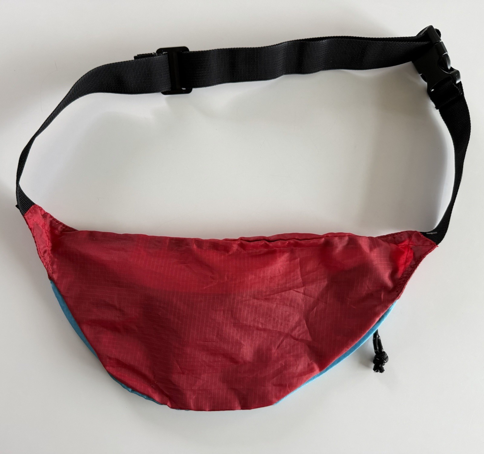 OBEY Ripstop Daily Sling Pack – Red/Blue – One Size – Fanny Pack (O)