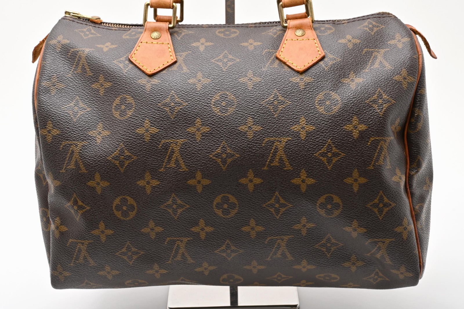 Louis Vuitton Monogram Speedy30 M41108 Boston Bag Hand Bag Brown