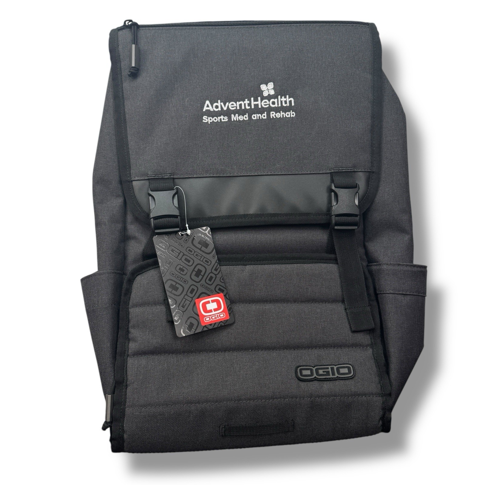 OGIO Apex backpack 17″ select health Computer Laptop Backpack Heather Grey
