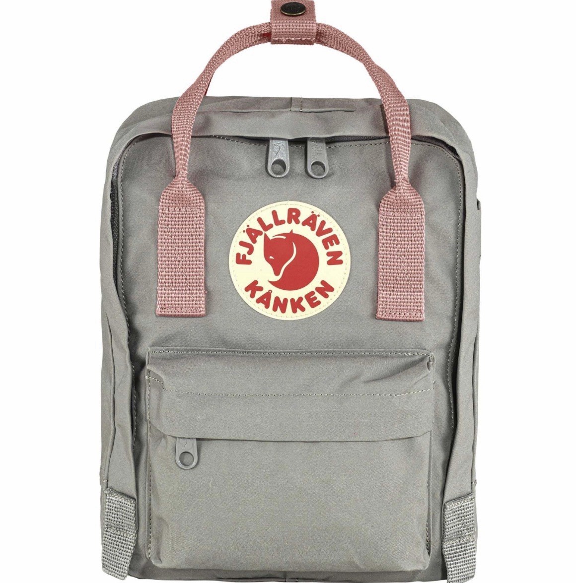 Fjallraven Kanken Mini Backpack Fog Pink One Size Travel School Daypack 7L