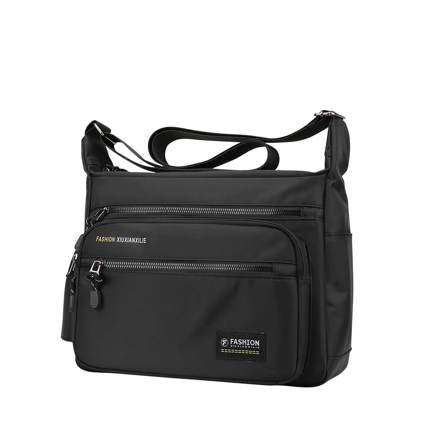 Men Shoulder Bag Waterproof Adjustable Straps Sling Bag – father’s day gift