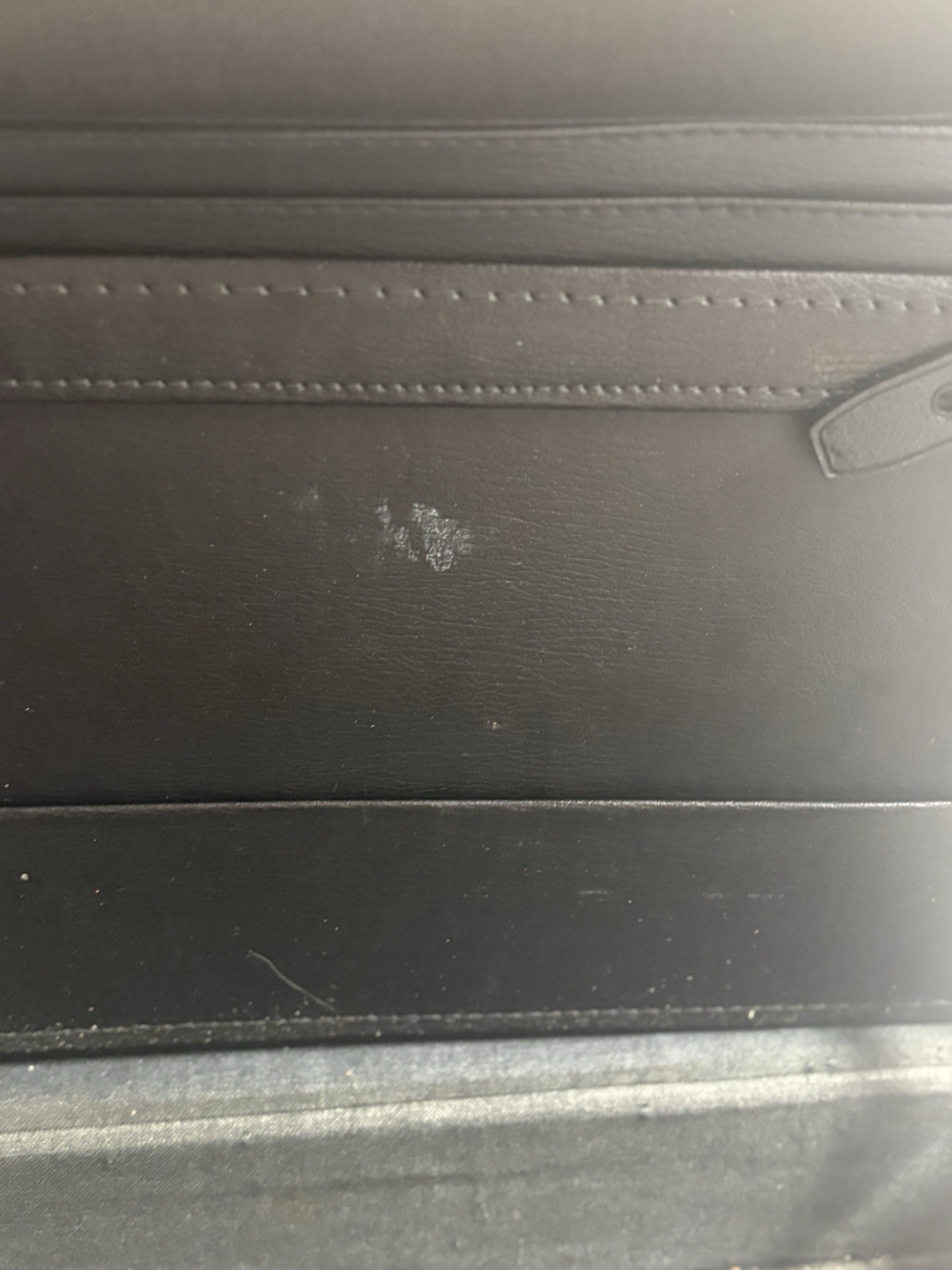 Samsonite Black Hard Briefcase Latch Closure Inner Dividers Classic Business
