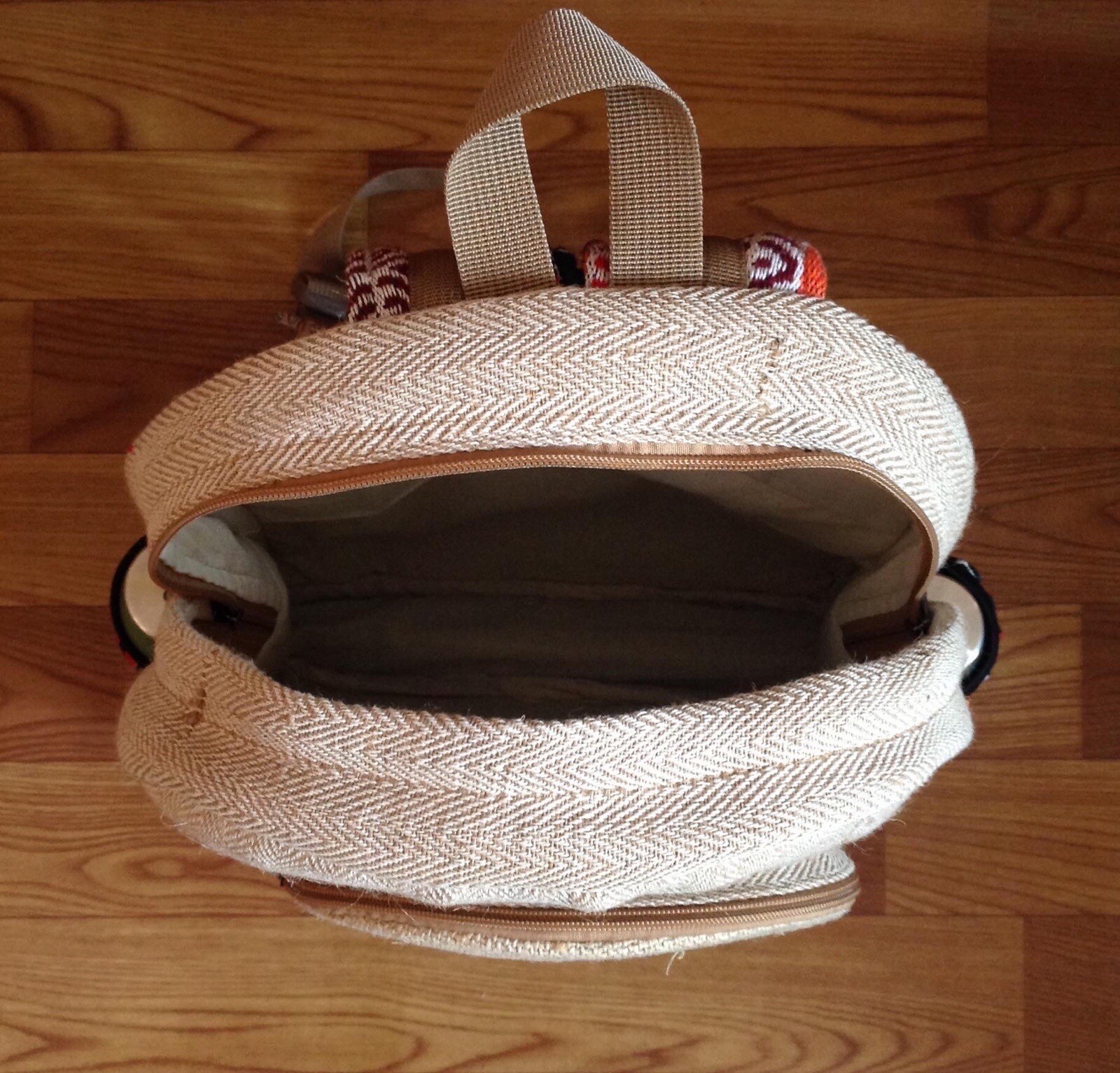 Eco Friendly Large Hemp Backpack