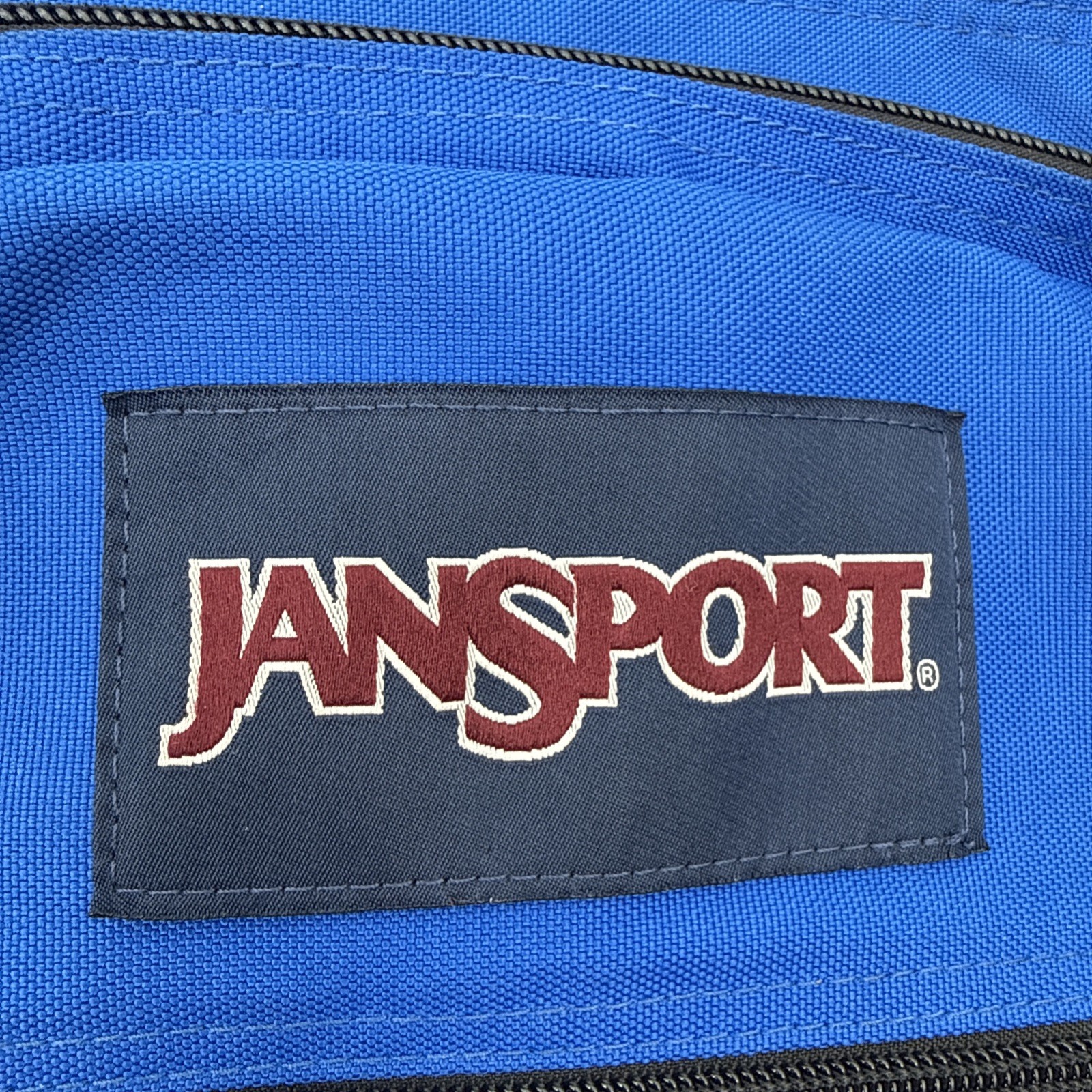 JanSport Big Student Backpack School Laptop Book Bag Royal Blue Nylon Daypack