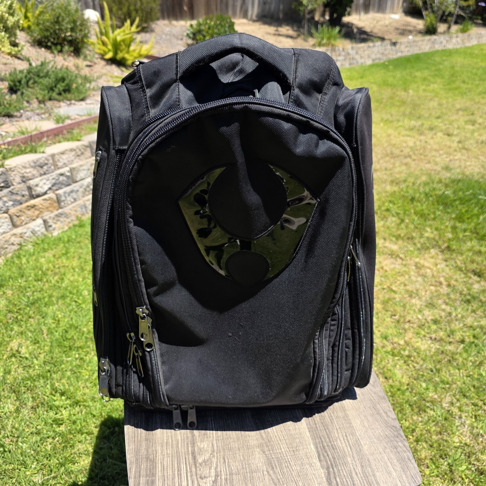HYLETE icon XL Convertible Black Backpack Expandable Bag Shoe Locker Side Cooler