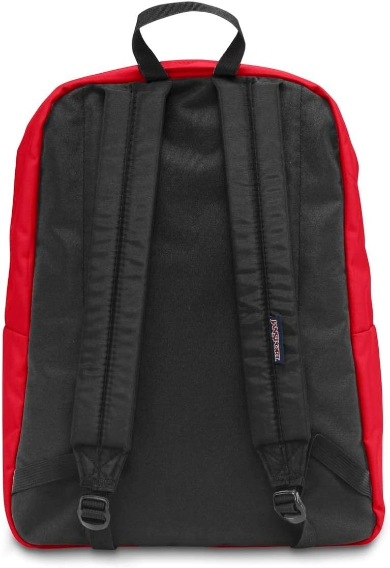 JanSport T501 Superbreak Backpack Bag- Red Tape NEW